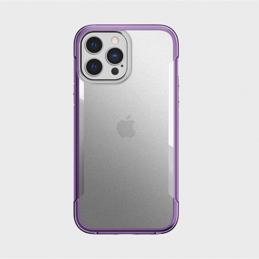 Estuche clasico xdoria raptic terrain for apple iphone 13 pro max color morado