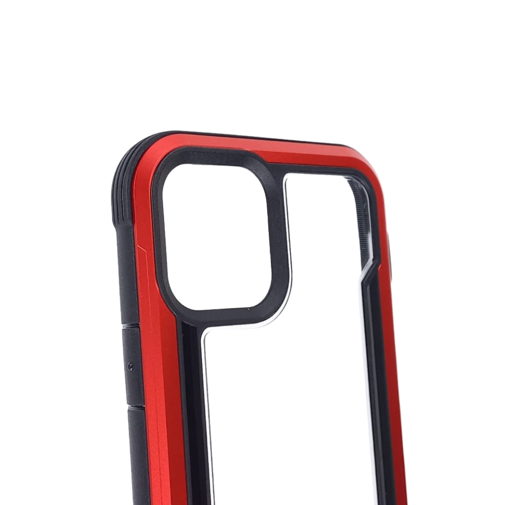 Estuche Raptic Shield para iPhone 12/12 Pro - Rojo - RAPT66