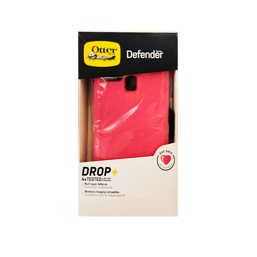 Estuche proteccion otterbox defender samsung s20 color turquesa / rosado