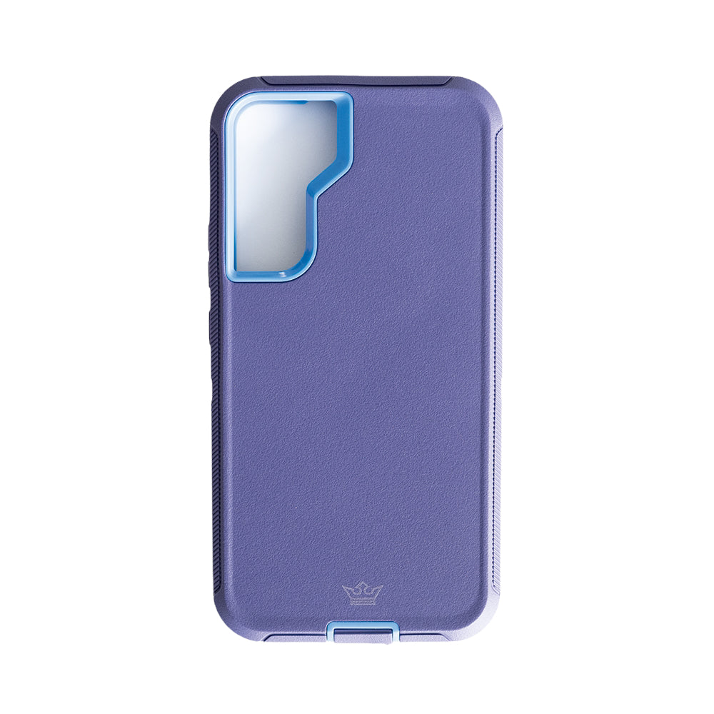 Estuche proteccion el rey defender samsung s22 plus color azul