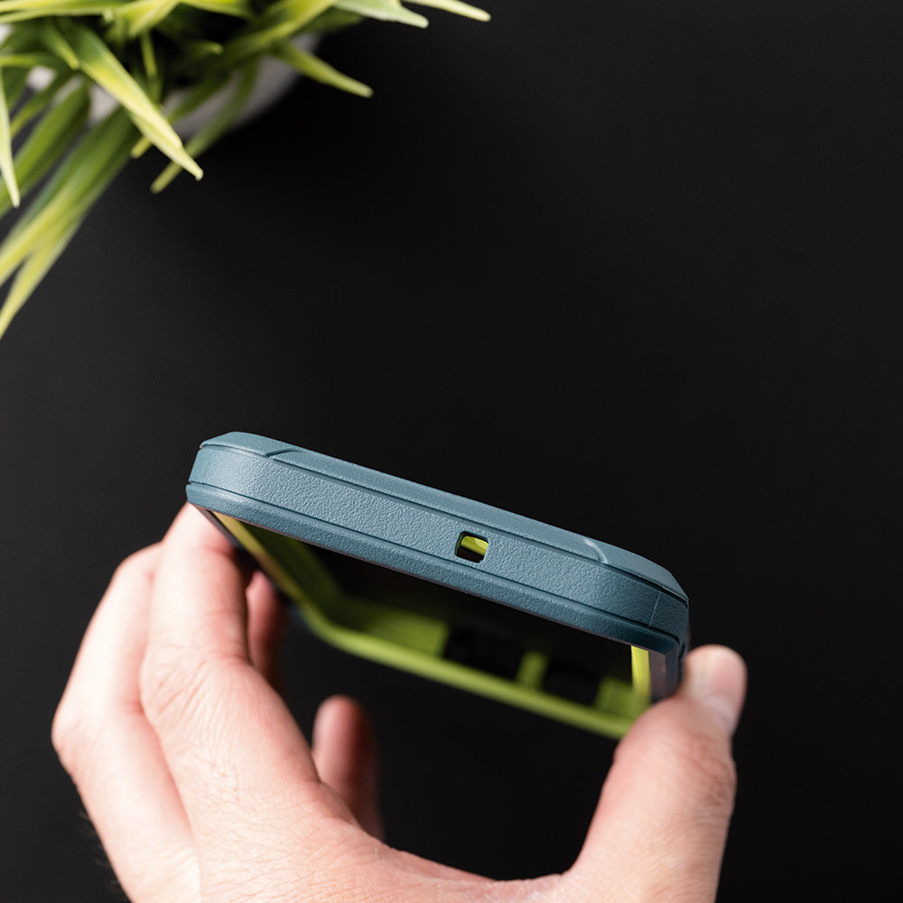 Estuche proteccion el rey defender samsung s22 plus color verde