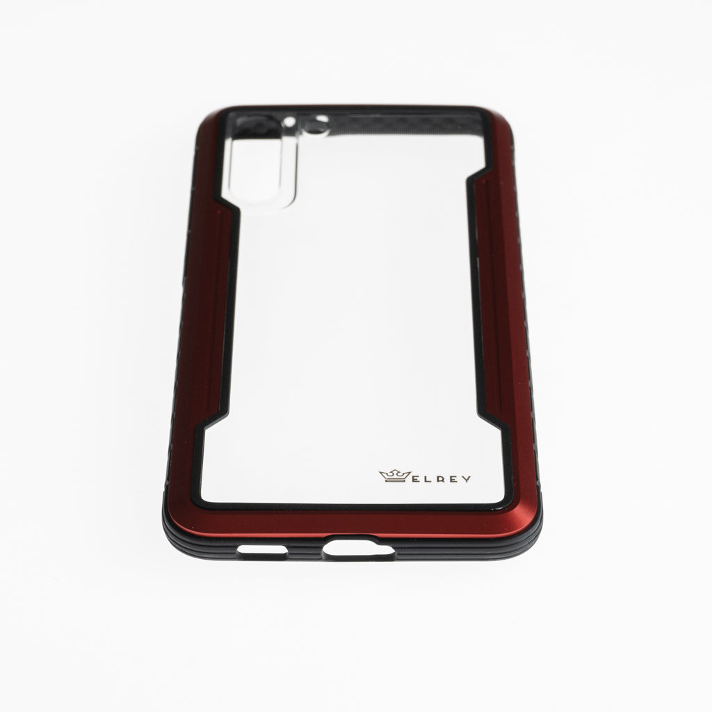 Estuche proteccion el rey defense samsung s22 plus color rojo