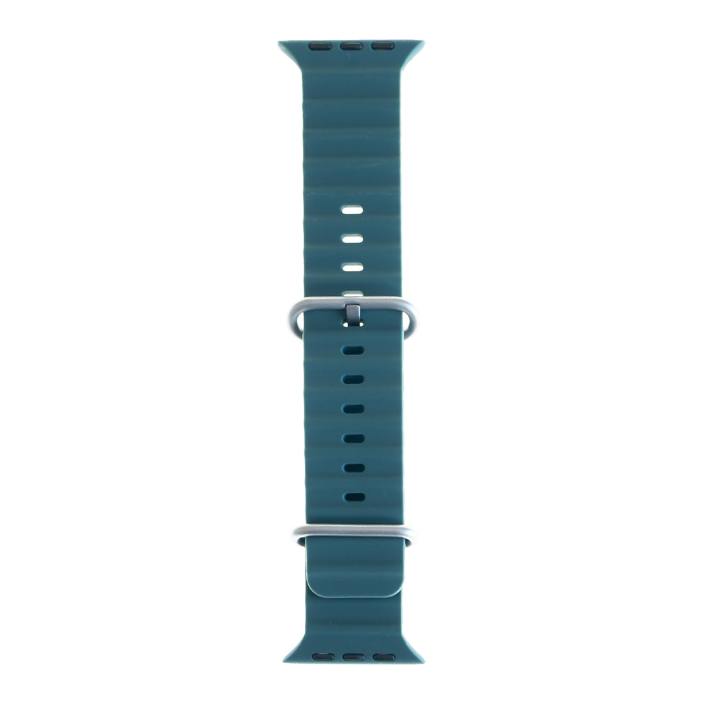 Pulsera Silicon Ocean Verde Esmeralda 38/40/41mm - SILCEA26