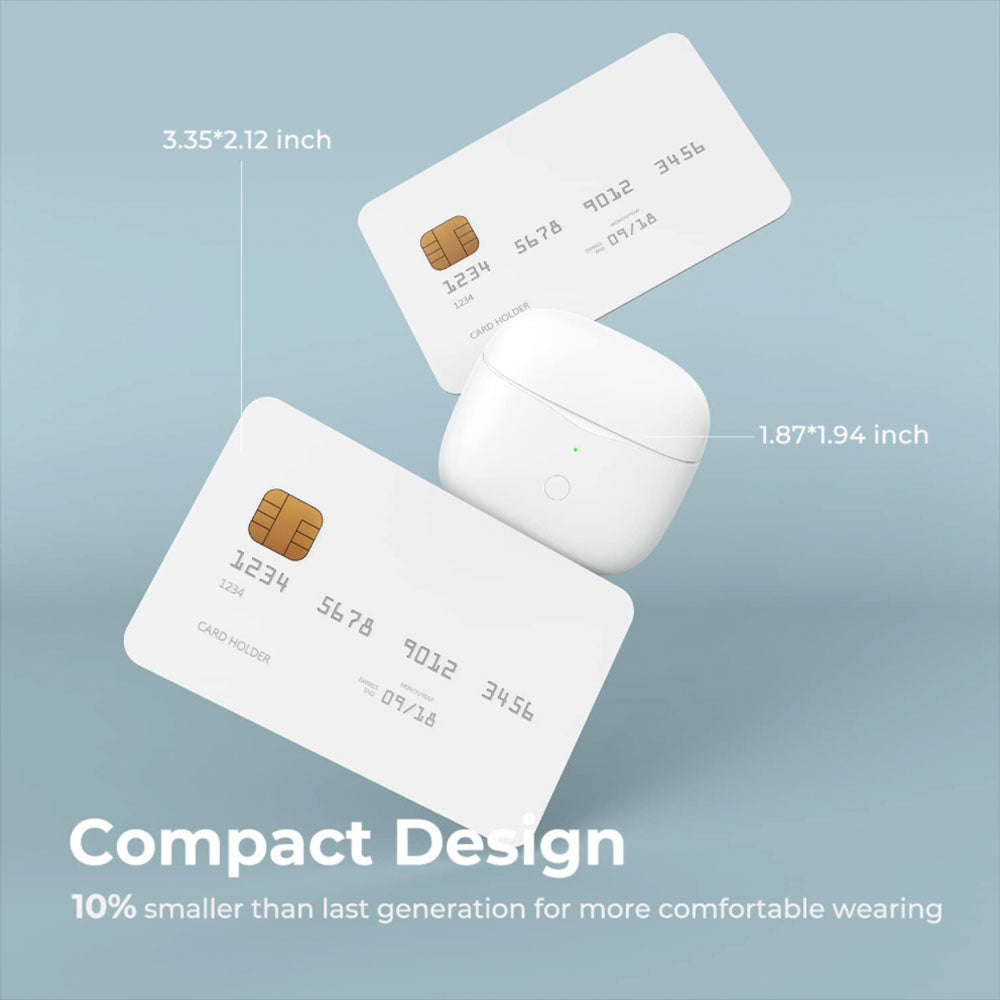 Audifonos soundpeats inalambrico air3 aptx adaptativo con cancelacion de sonido blanco