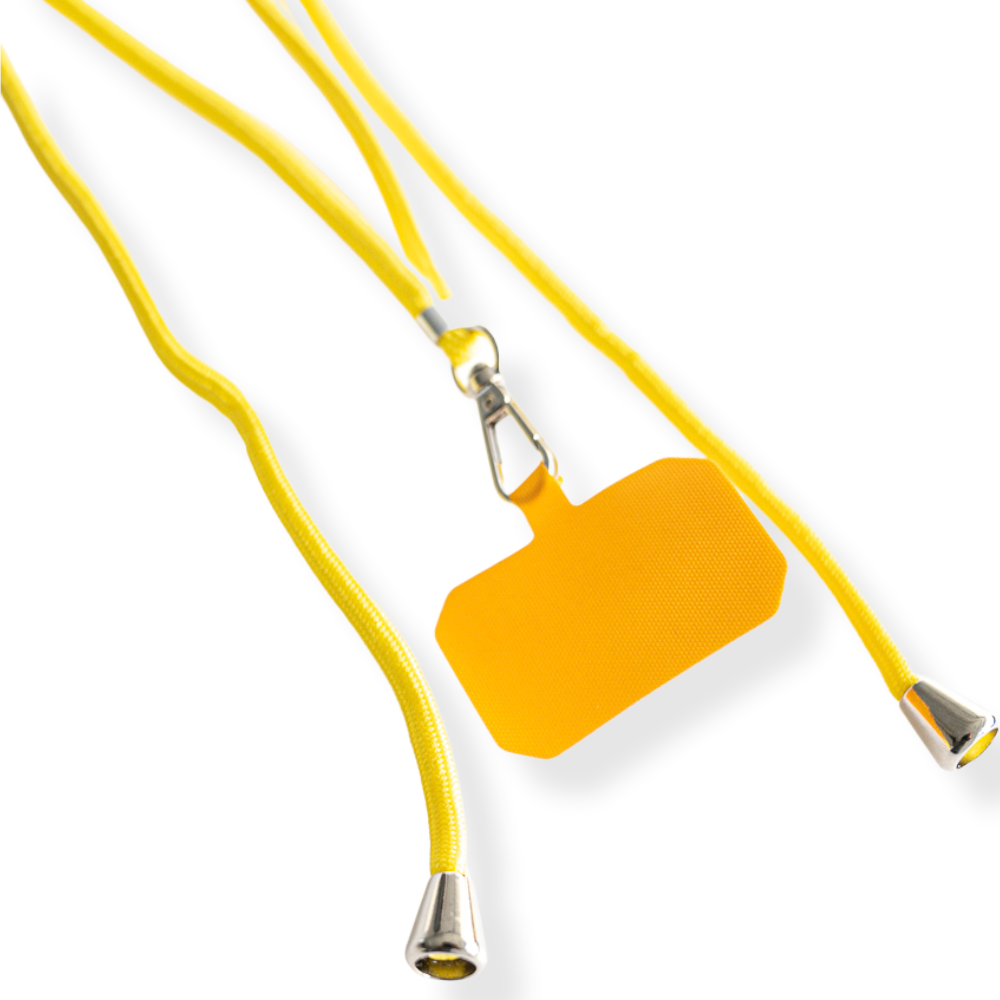 Accesorio el rey strap 160*60 mm con sujetador color amarillo