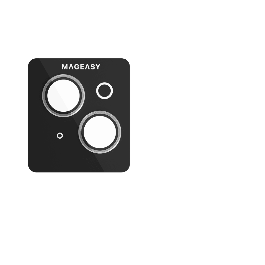 Protector pantalla mageasy vidrio templado camara lenzguard sapphire lencamera iphone 14 / 14 plus silver