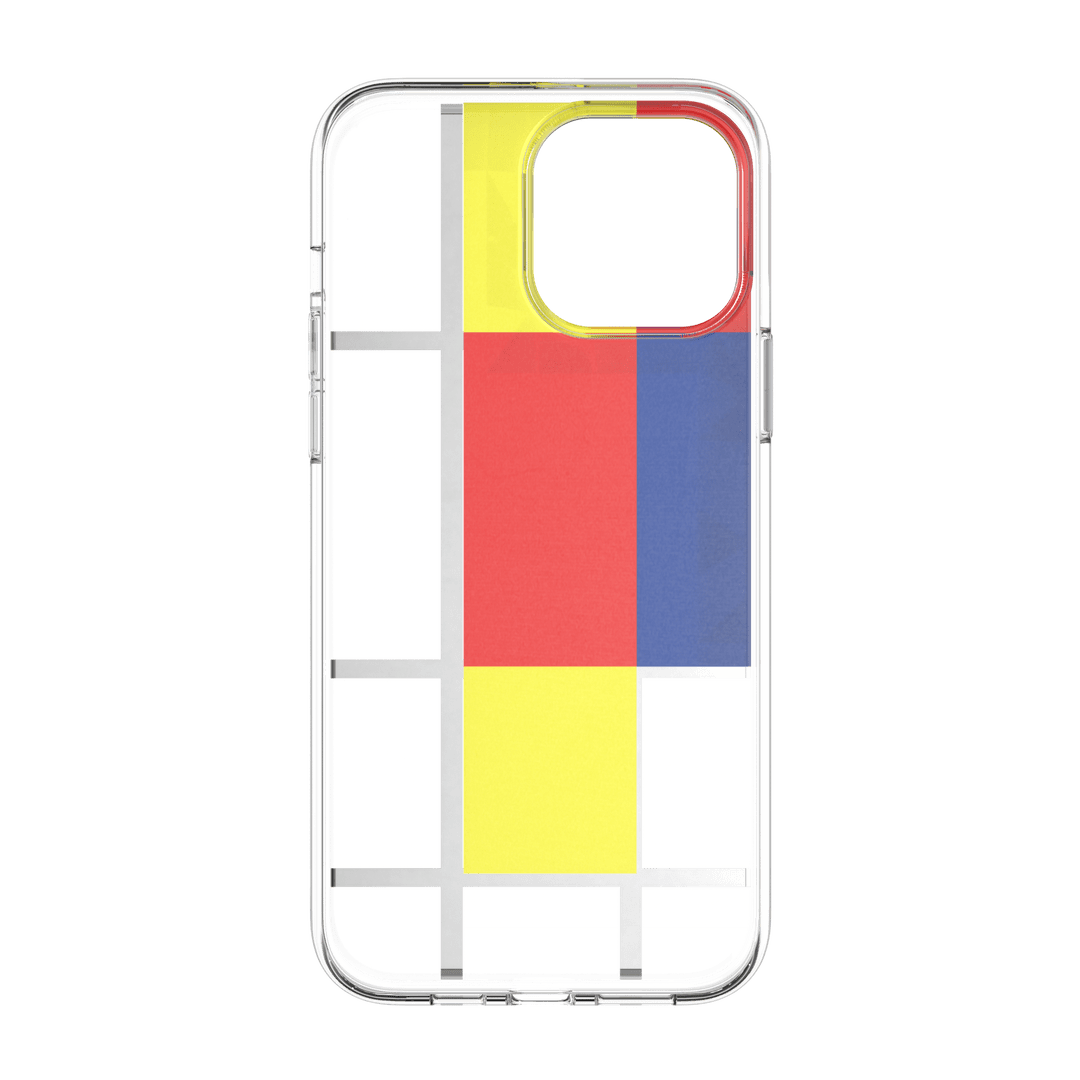 Estuche clasico switcheasy artist double in mold decoration case apple iphone 13 color mondrian color madarina