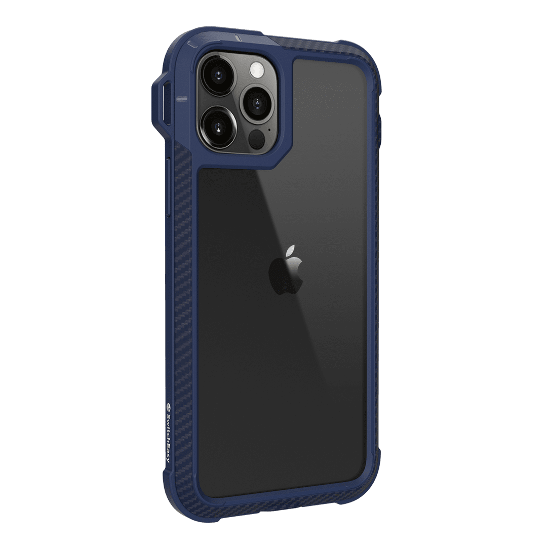Estuche Switcheasy Explorer iPhone 12 Pro Max Azul Marino - SWC186