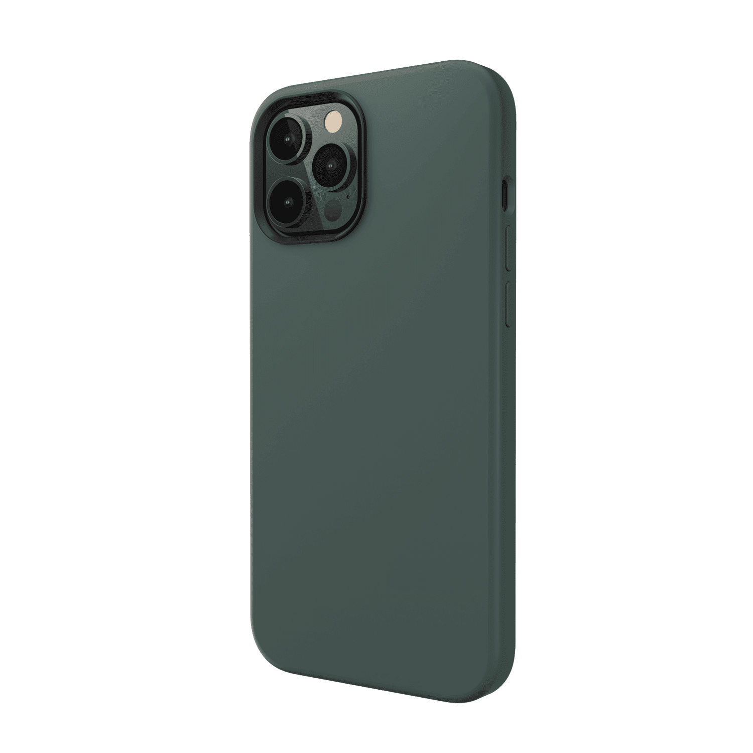 Estuche magsafe switcheasy magsafe magskin magnetic silicone case / made for certified pine green color verde