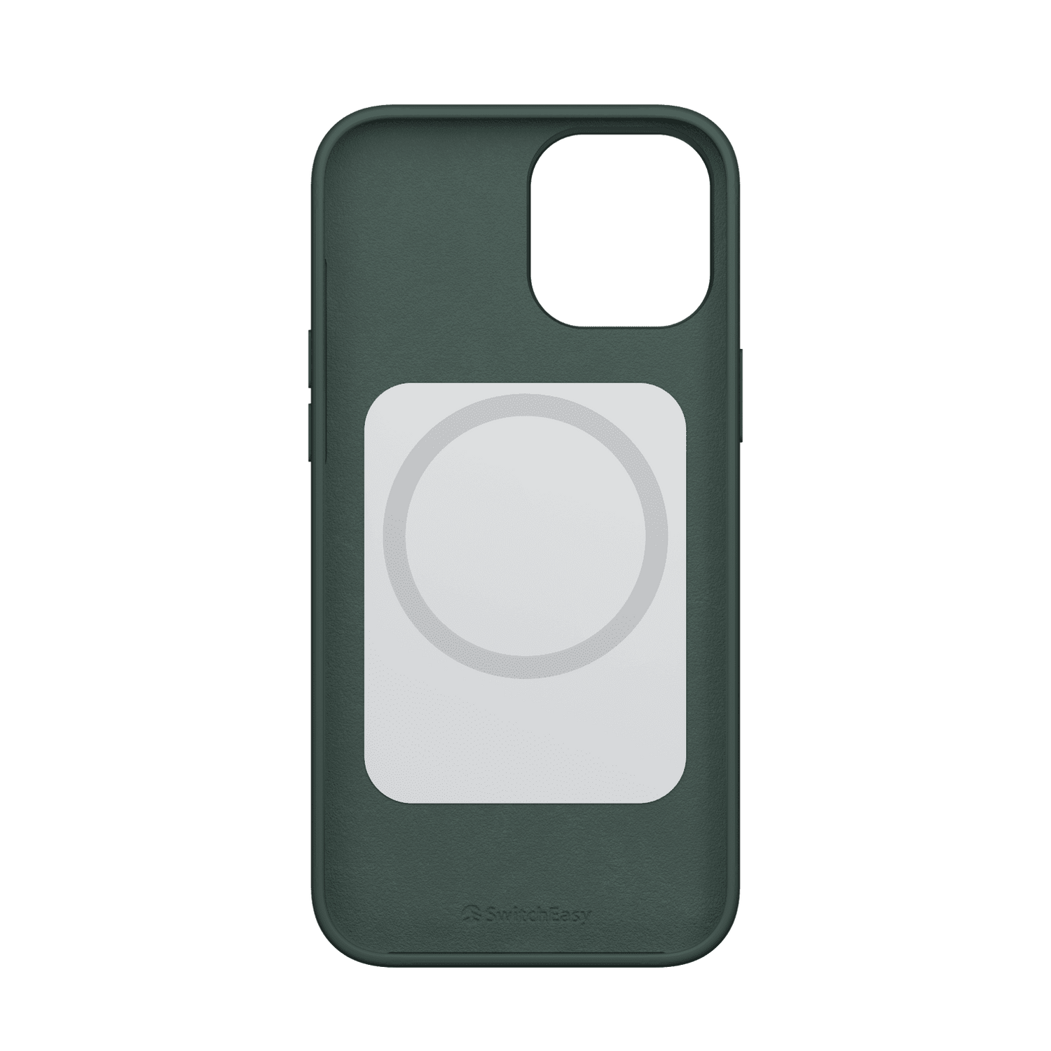 Estuche magsafe switcheasy magsafe magskin magnetic silicone case / made for certified pine green color verde