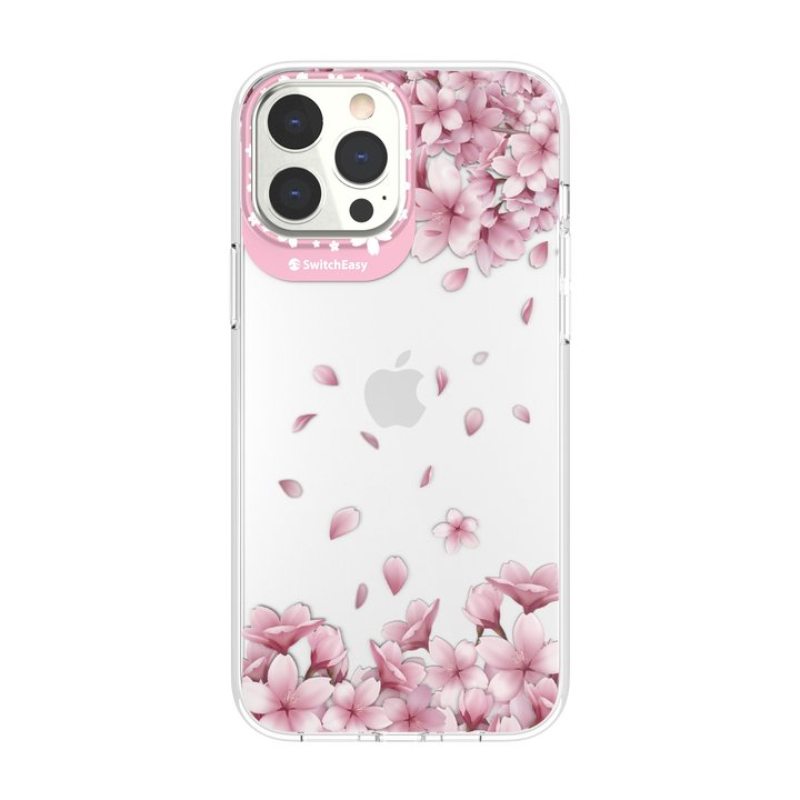 Estuche clasico switcheasy artist apple iphone 12 pro max / iphone 13 pro max color max sakura
