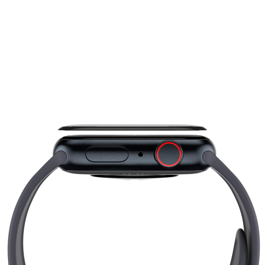 Protector pantalla mageasy smart watch hybrid glass kit de intalacion 41 mm apple transparente