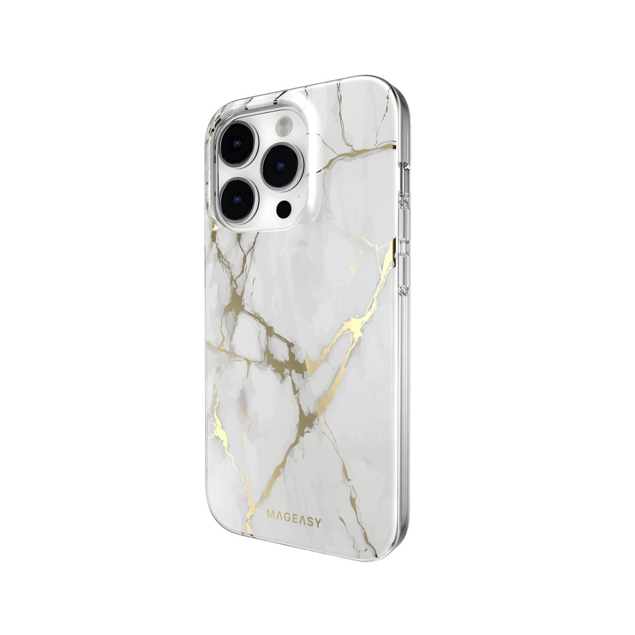Estuche clasico switcheasy marble double layer decoration apple iphone 14 pro color multicolor