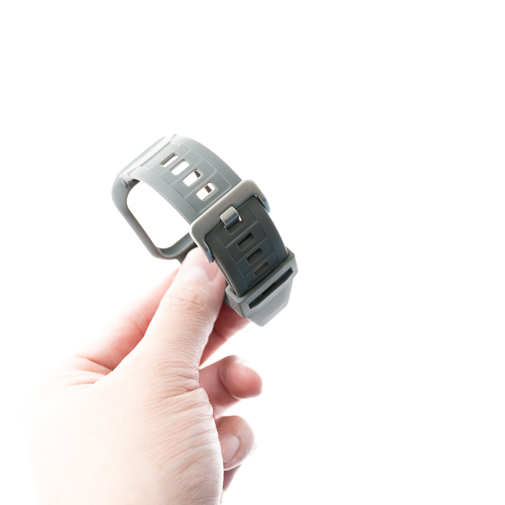 Estuche spigen rugged armor pro (bumper y pulsera) watch 40 mm 41 mm color gris