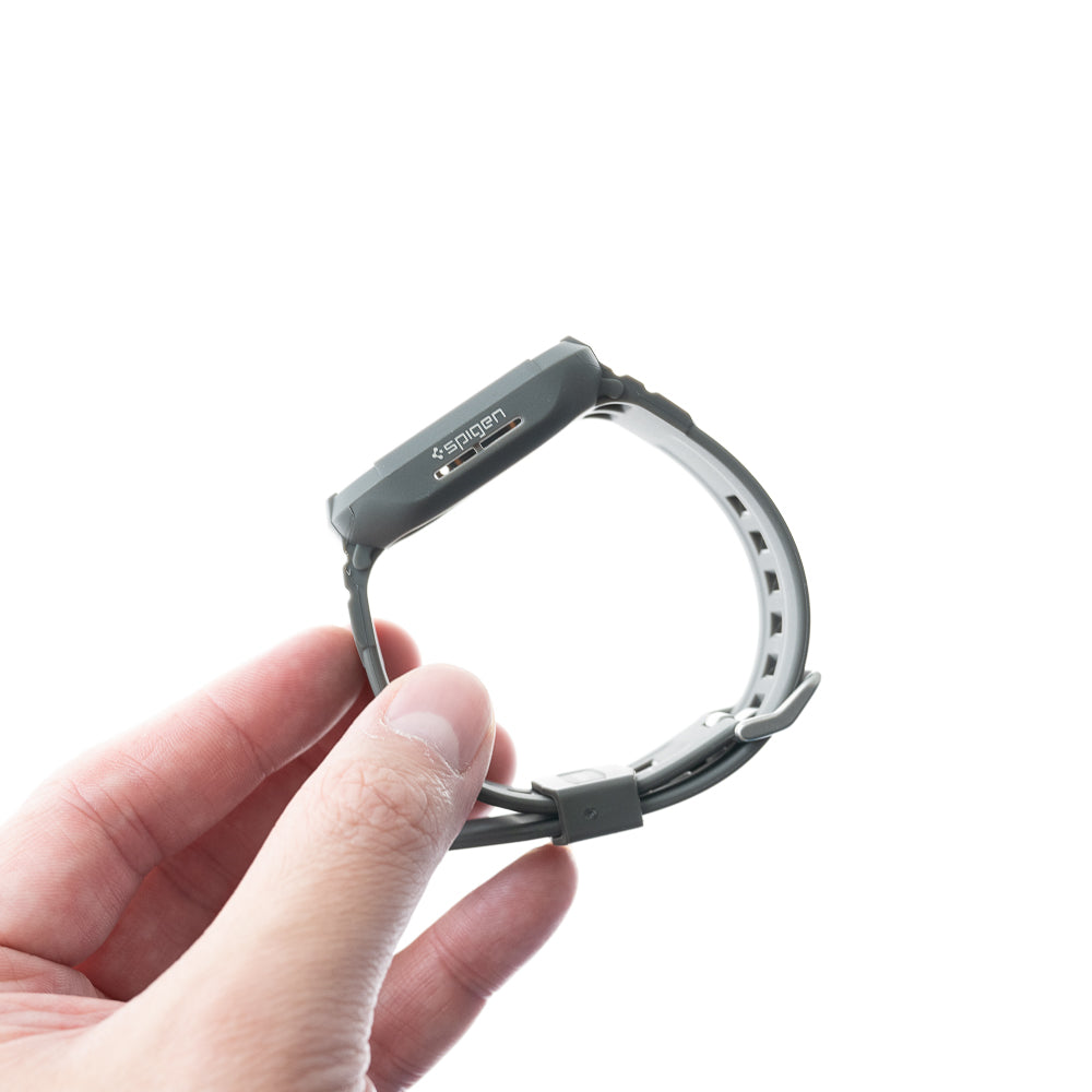 Estuche spigen rugged armor pro (bumper y pulsera) watch 40 mm 41 mm color gris