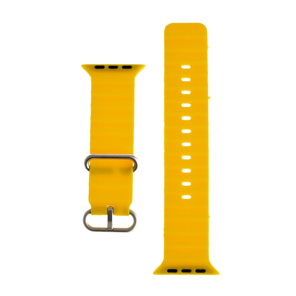 Accesorio el rey pulsera silicon ocean 42 / 44 / 49 mm amarillo - TOP MOVIL