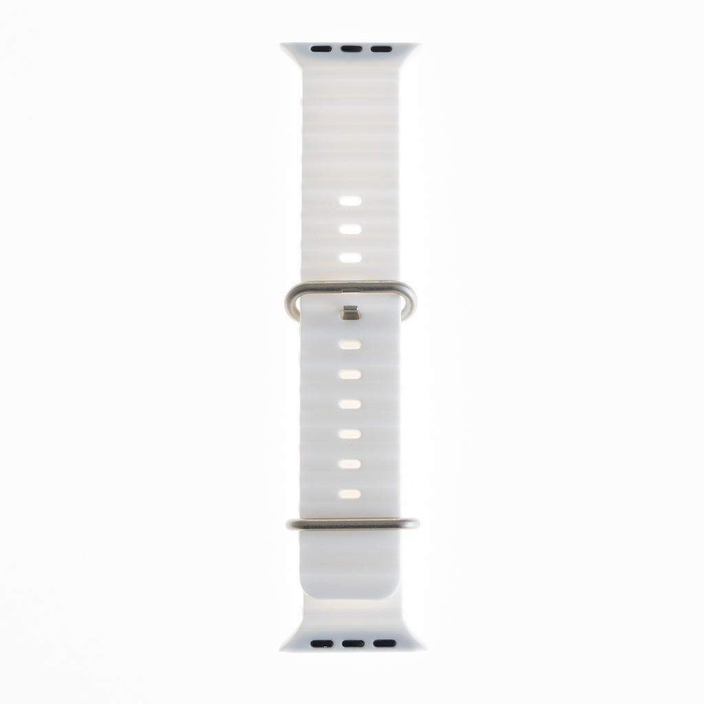 Accesorio el rey pulsera silicon ocean 42 / 44 / 49 mm blanco - TOP MOVIL