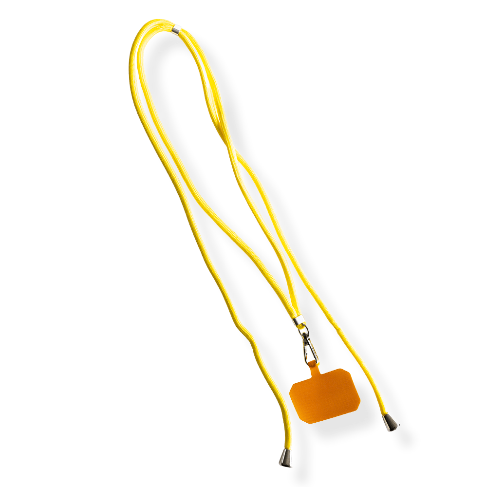 Accesorio el rey strap 160*60 mm con sujetador color amarillo - TOP MOVIL