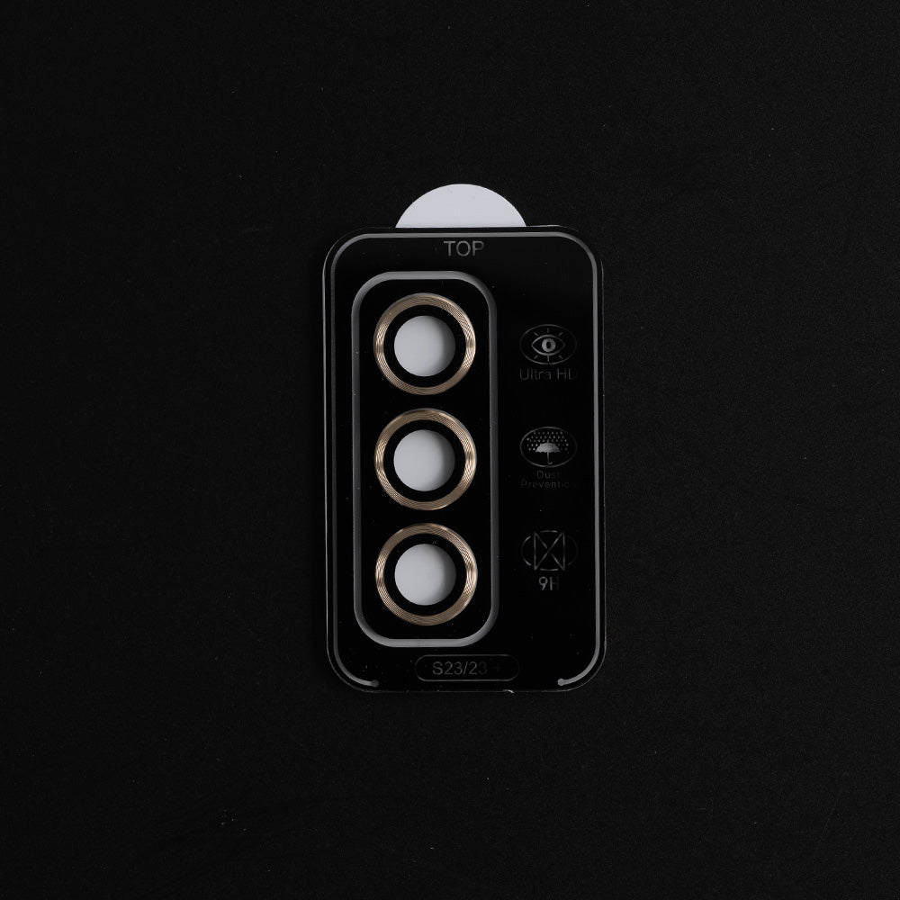 Accesorio el rey vidrio templado camara s23 plus dorado - TOP MOVIL