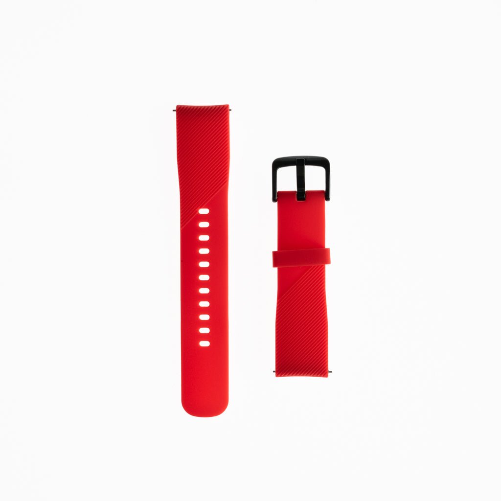 Accesorio Generico Pulsera Tipo Cincho Samsung Watch 20 Mm Color Rojo - TOP MOVIL