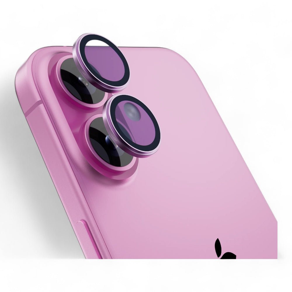 Accesorio switcheasy vidrio templado camara iphone 16 lenz sapphire lens protector 2 lenses / 2 lenses large orchid color multicolor - TOP MOVIL
