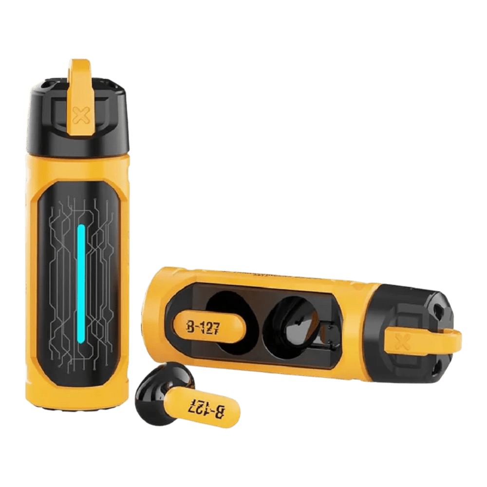 Audifonos Transformers Optimus Prime Wire Less Modelo Tf - t111 Color Amarillo - TOP MOVIL