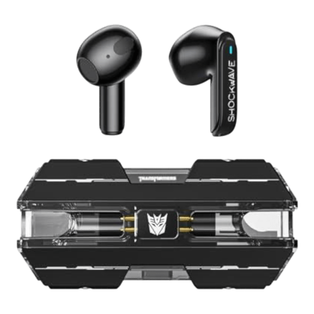 Audifonos Transformers Shockwave Modelo Tf - t01 Color Negro - TOP MOVIL