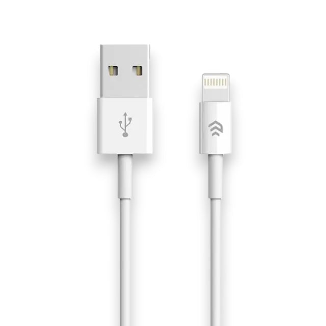 Cable devia lightning smart series (5v 2a,2m) color blanco - TOP MOVIL