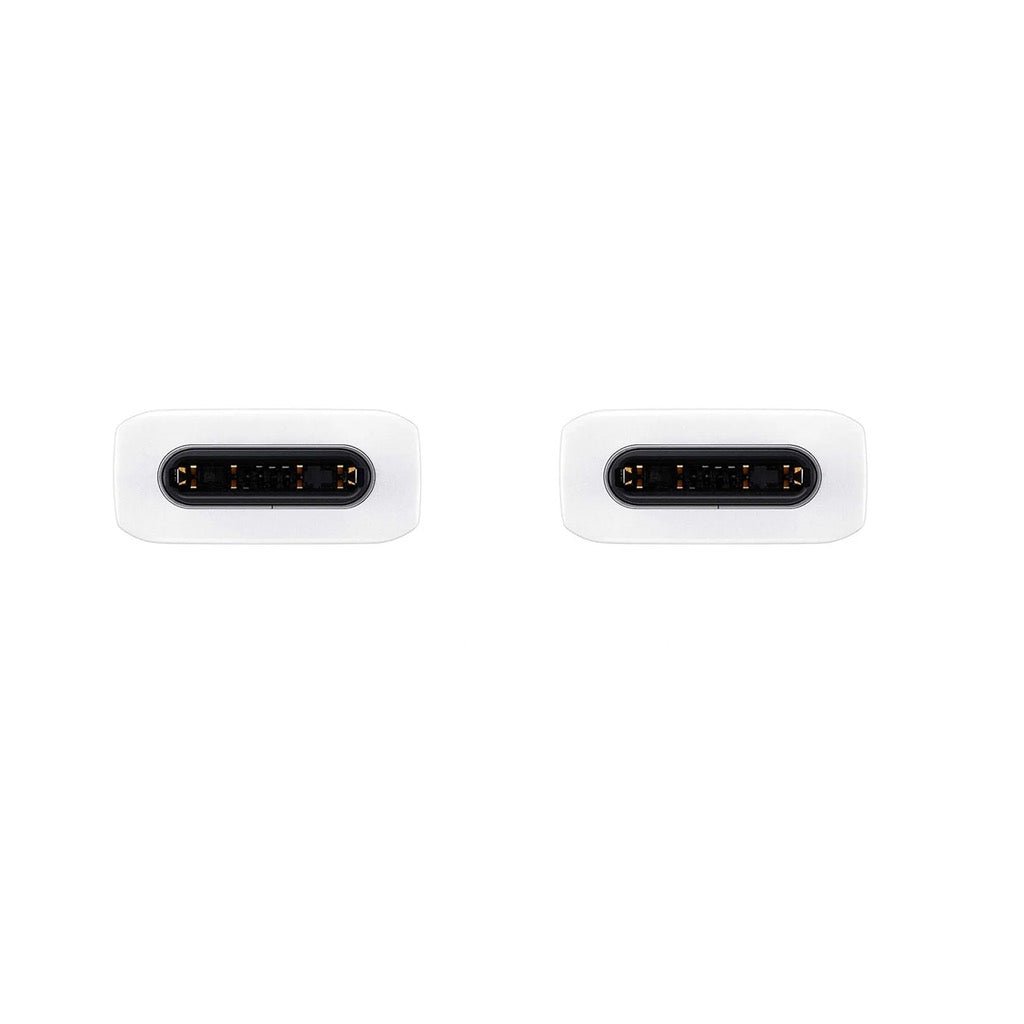 Cable generico tipoc tipo c a tipo c ultra rapido 1 metro color blanco - TOP MOVIL