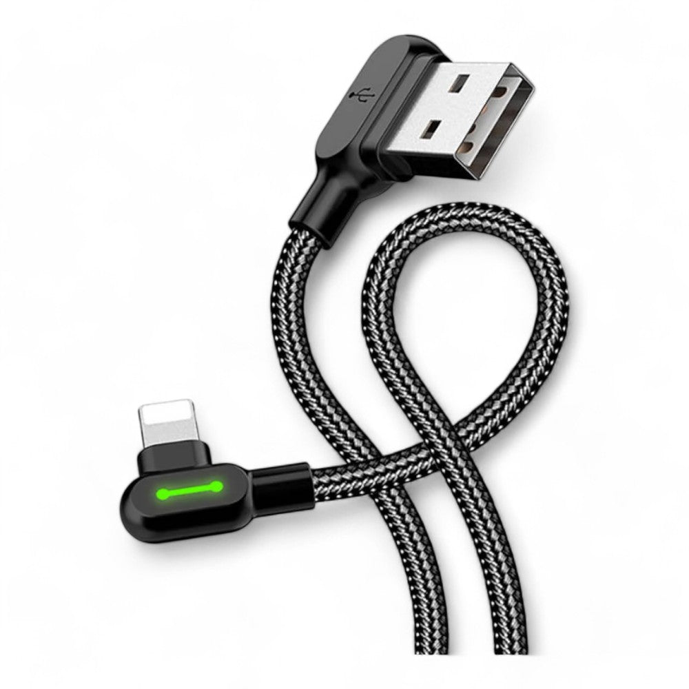 Cable mcdodo usb ca - 4671 button series usb a lightning cable color negro - TOP MOVIL