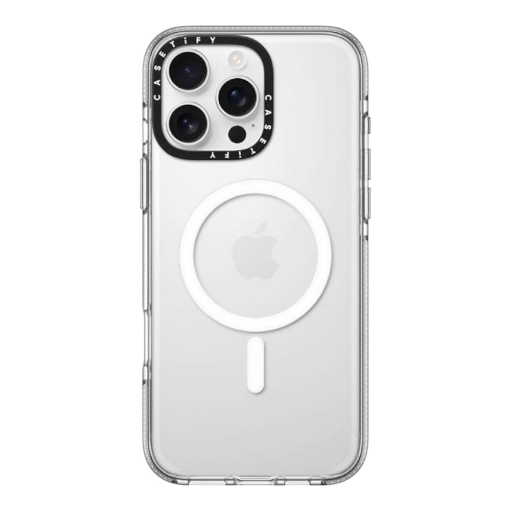 Casetify impact con magsafe iphone 15 plus color transparente - TOP MOVIL