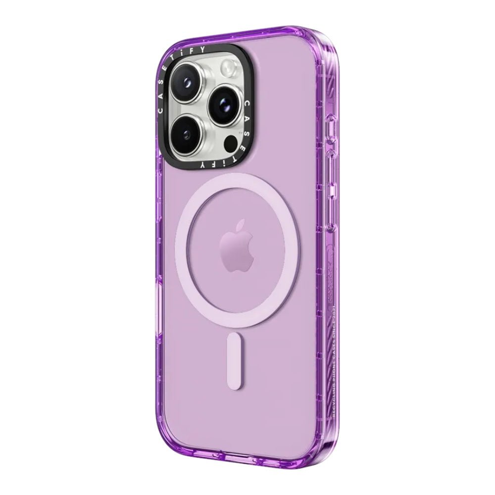 Casetify impact con magsafe iphone 16 plus color morado - TOP MOVIL