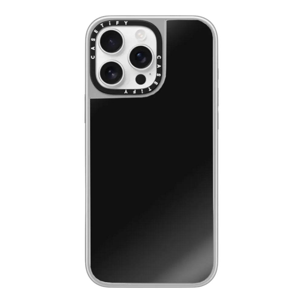 Casetify mirror marco blanco iphone 15 pro max color negro - TOP MOVIL