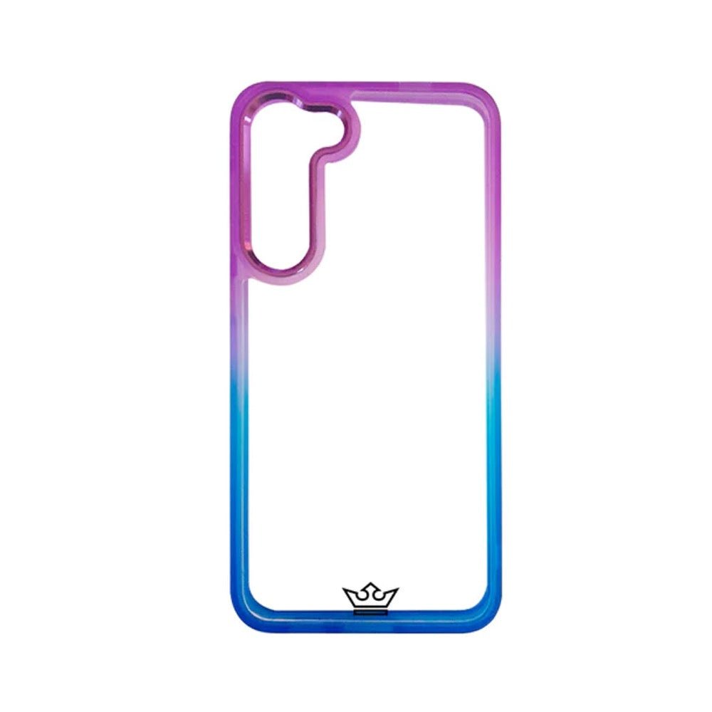 Estuche clasico el rey degrade samsung s23 color morado / azul - TOP MOVIL