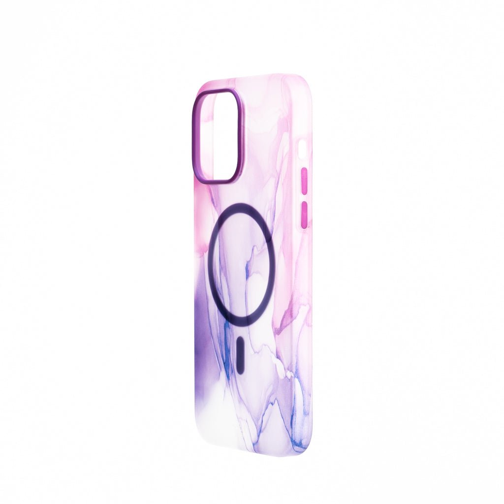 Estuche clasico el rey figura apple iphone 14 color morado - TOP MOVIL