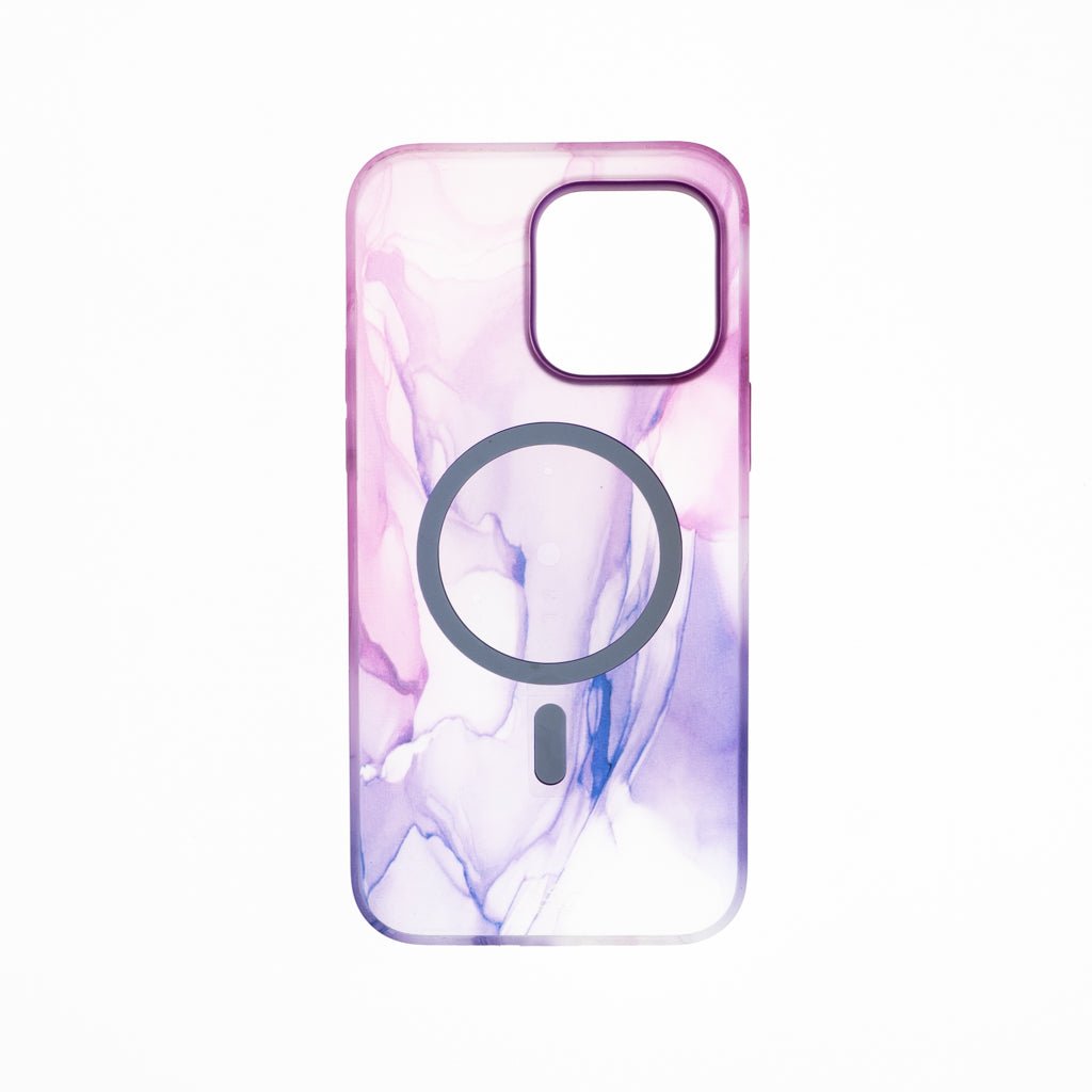 Estuche clasico el rey figura apple iphone 14 color morado - TOP MOVIL