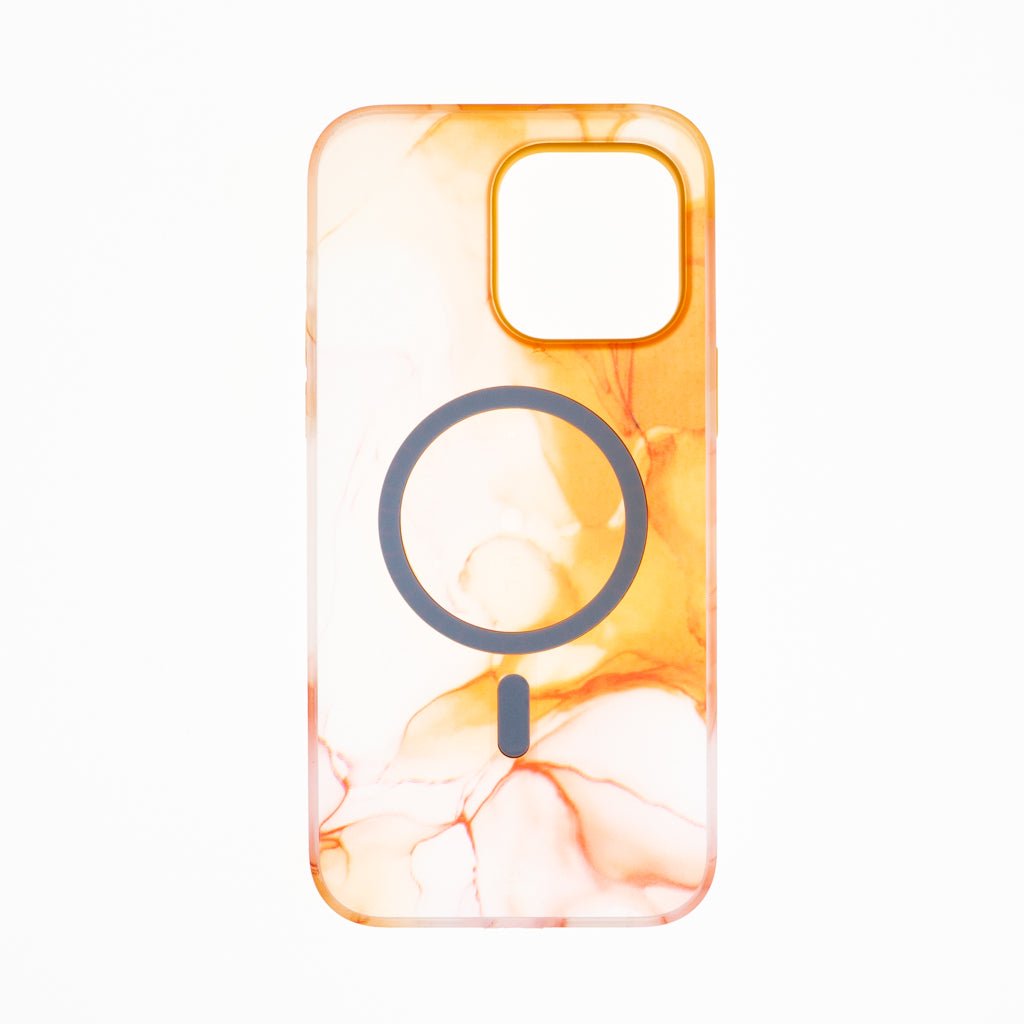 Estuche clasico el rey figura apple iphone 14 pro max color naranja - TOP MOVIL