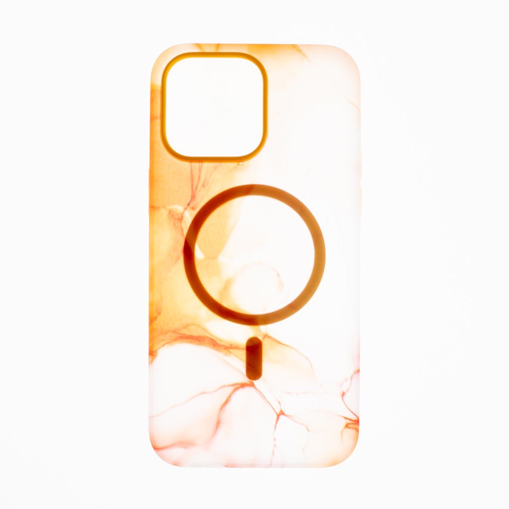 Estuche clasico el rey figura apple iphone 14 pro max color naranja - TOP MOVIL