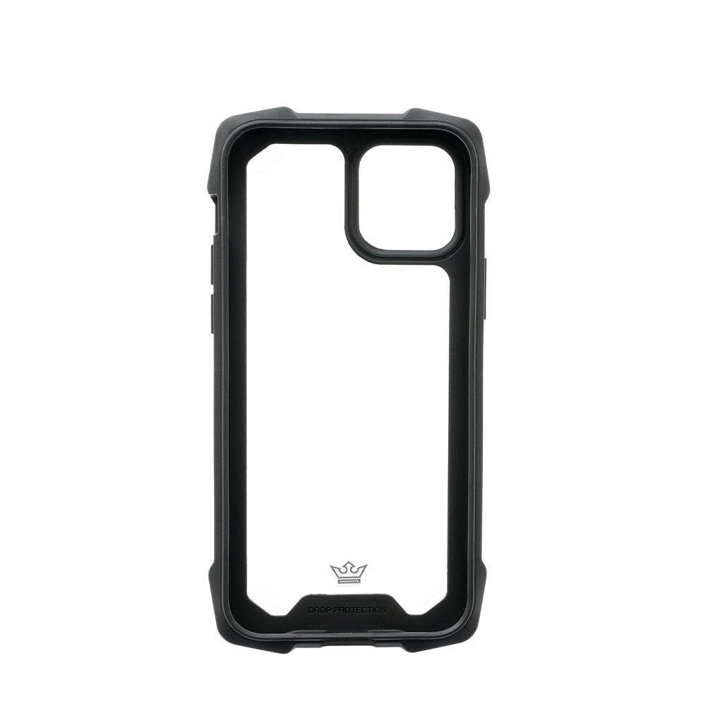 Estuche clasico el rey impact 10 metros de proteccion apple iphone 12 pro max color negro / plateado - TOP MOVIL