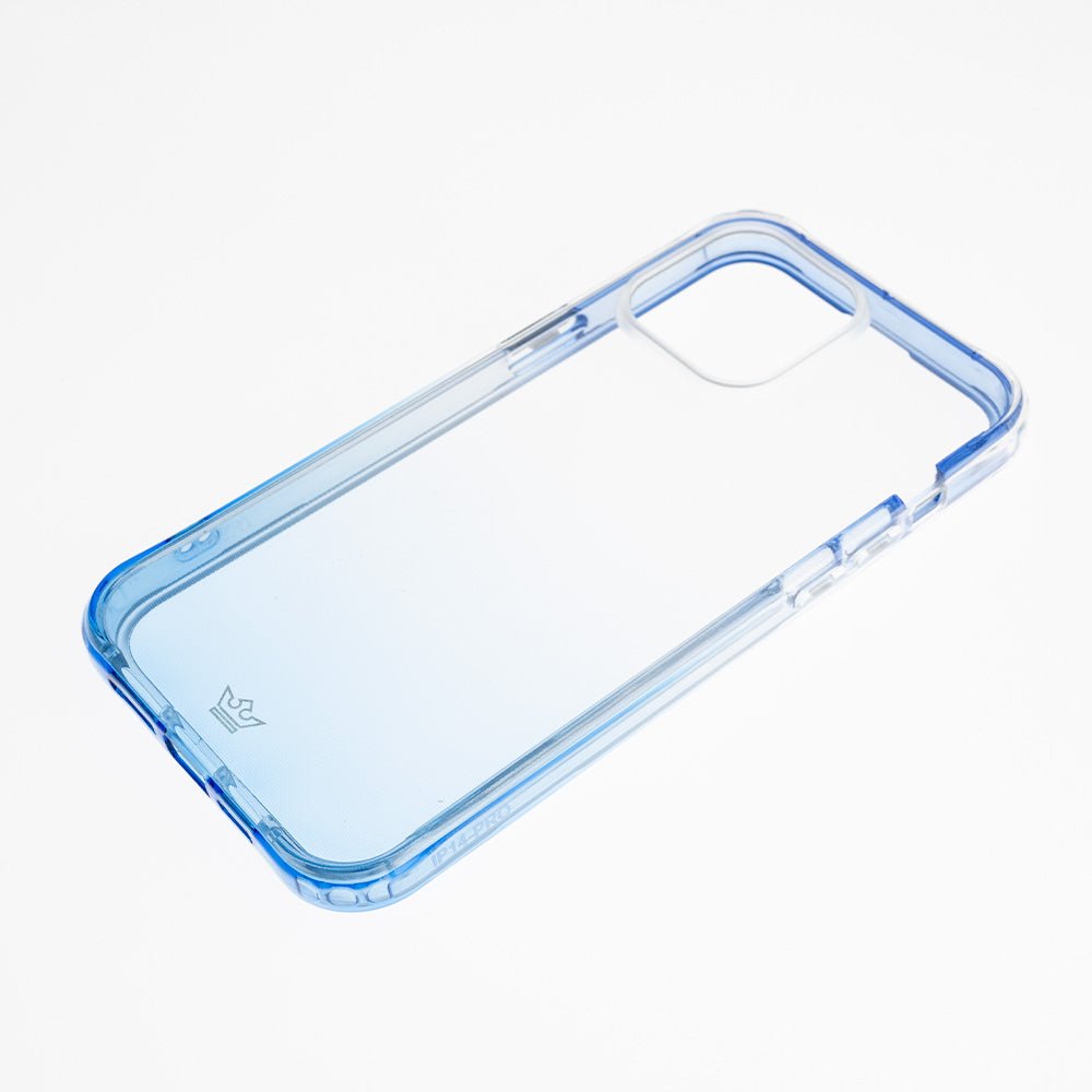 Estuche clasico el rey marco degrade degrade apple iphone 14 pro color celeste - TOP MOVIL