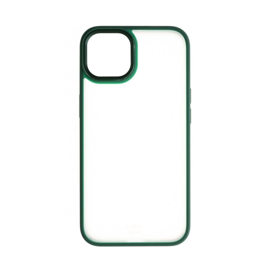 Estuche clasico el rey mate marco de apple iphone 12 pro max color verde - TOP MOVIL