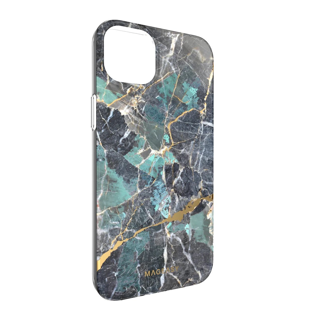 estuche clasico switcheasy marble apple iphone 14 plus color azul - TOP MOVIL