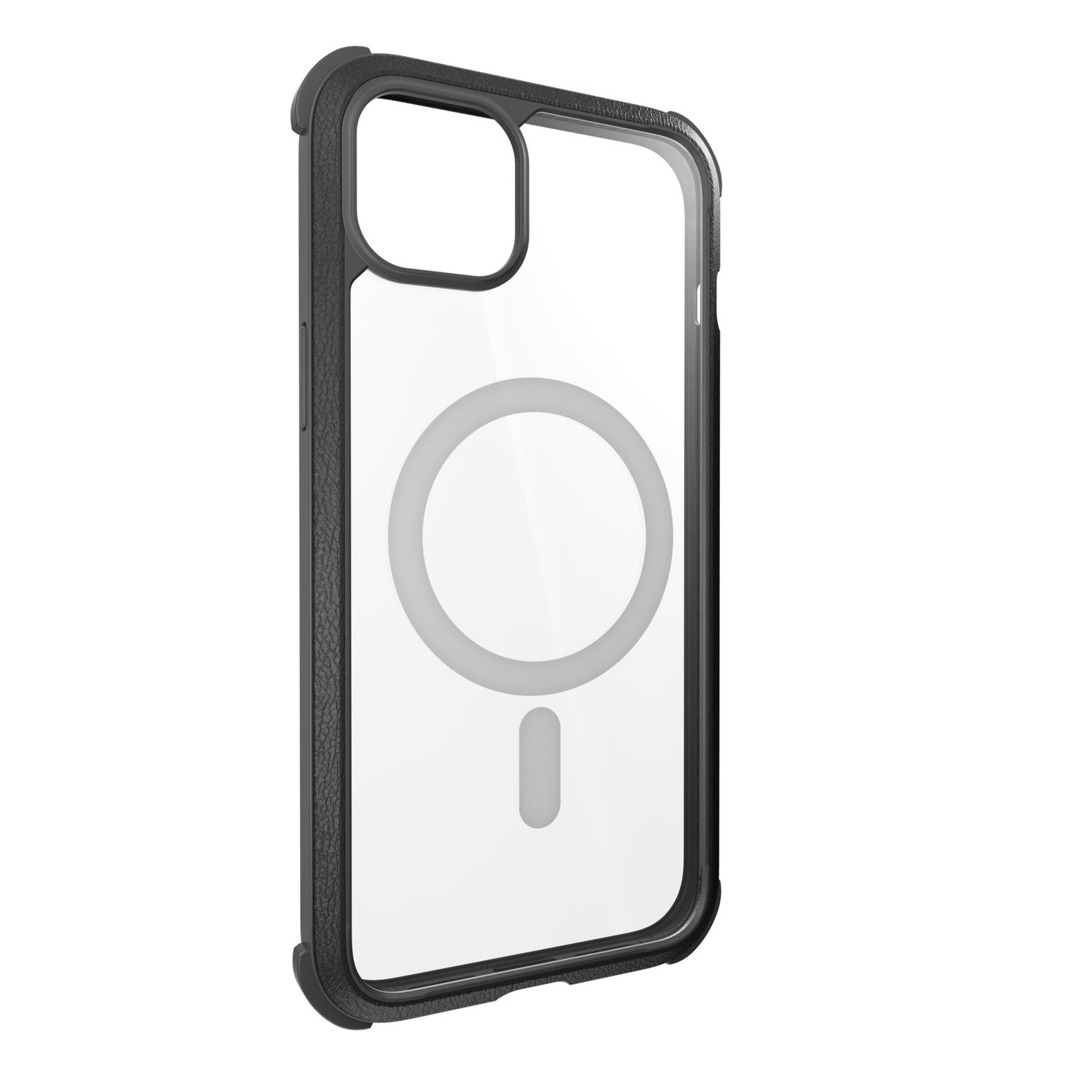 estuche clasico switcheasy odyssey magsafe leather apple iphone 14 plus color negro - TOP MOVIL