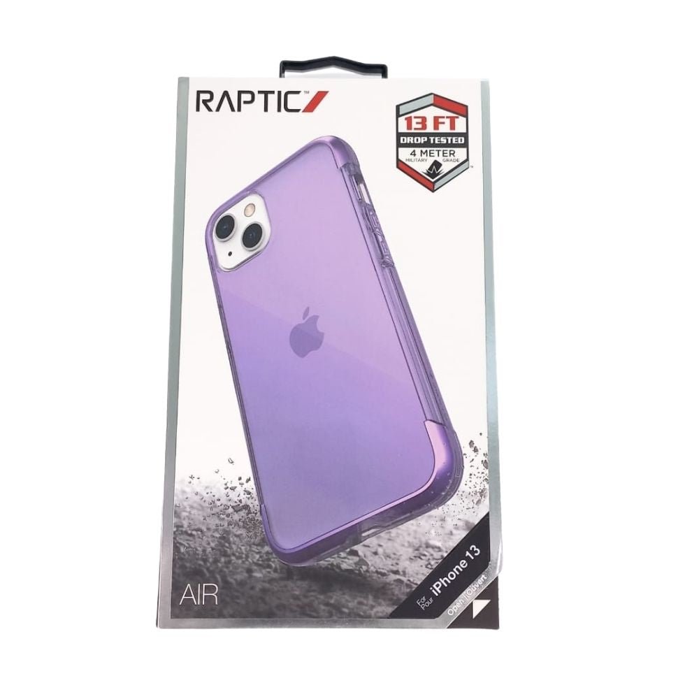 Estuche clasico xdoria raptic air for apple iphone 13 color morado - TOP MOVIL