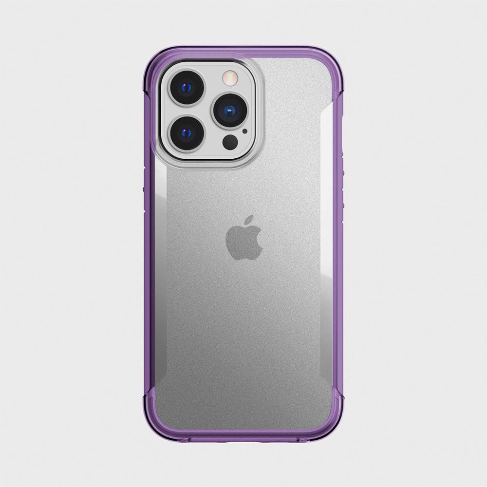 Estuche clasico xdoria raptic terrain for apple iphone 13 pro color morado - TOP MOVIL
