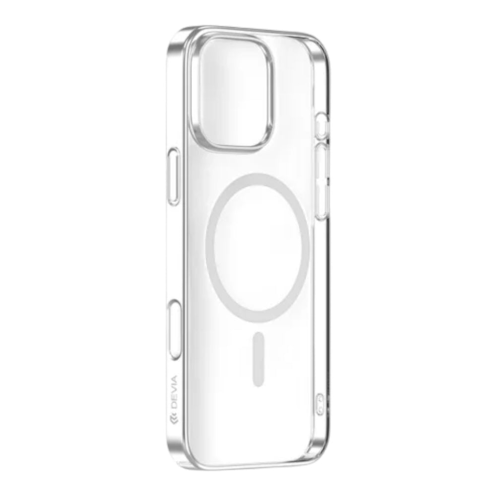 Estuche devia magsafe iphone 16 glimmer magnetic series case(pc) color gris - TOP MOVIL