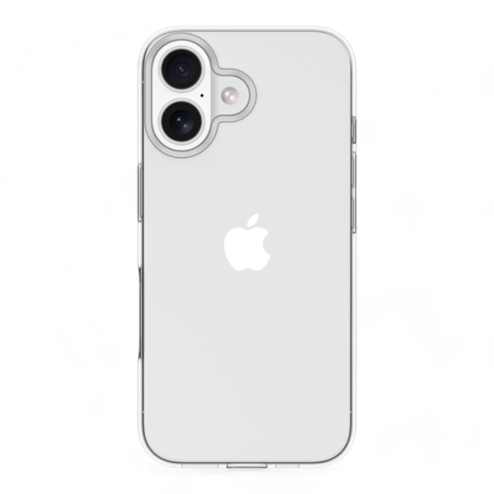 Estuche devia skin iphone 16 plus naked case(tpu) color transparente - TOP MOVIL