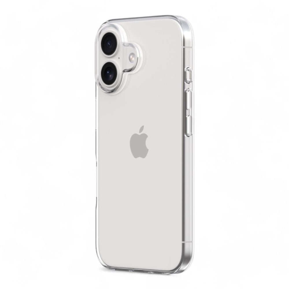 Estuche devia skin iphone 16 plus naked case(tpu) color transparente - TOP MOVIL