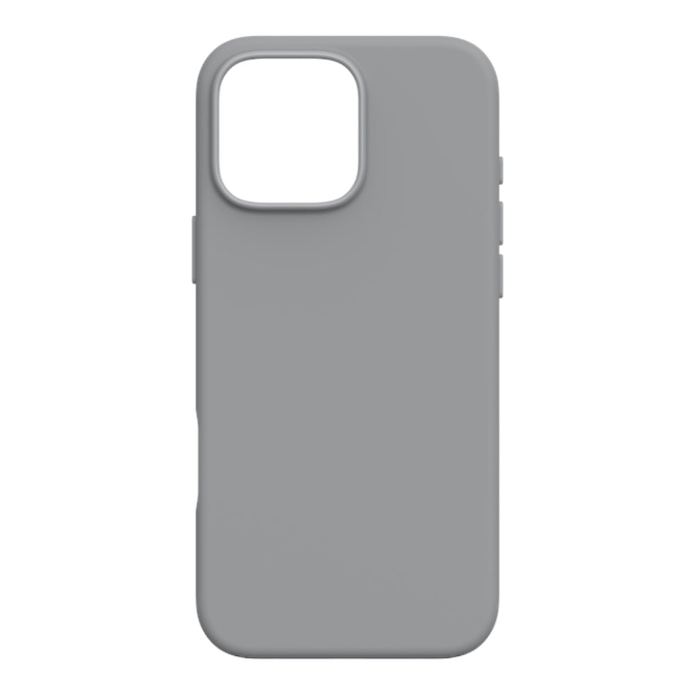Estuche devia skin iphone 16 pro nature series silicone magnetic case color gris oscuro - TOP MOVIL