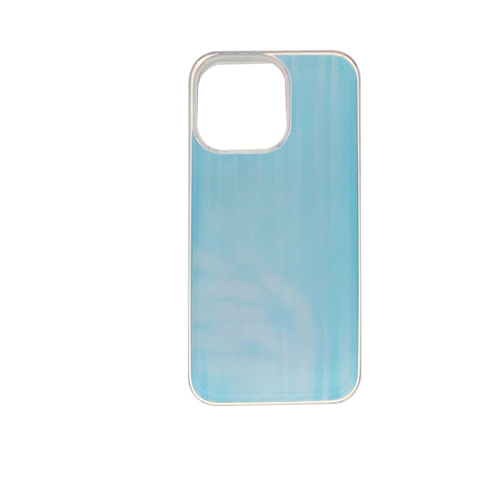 Estuche el rey cosmos iphone 13 pro max tornasol liso color multicolor - TOP MOVIL